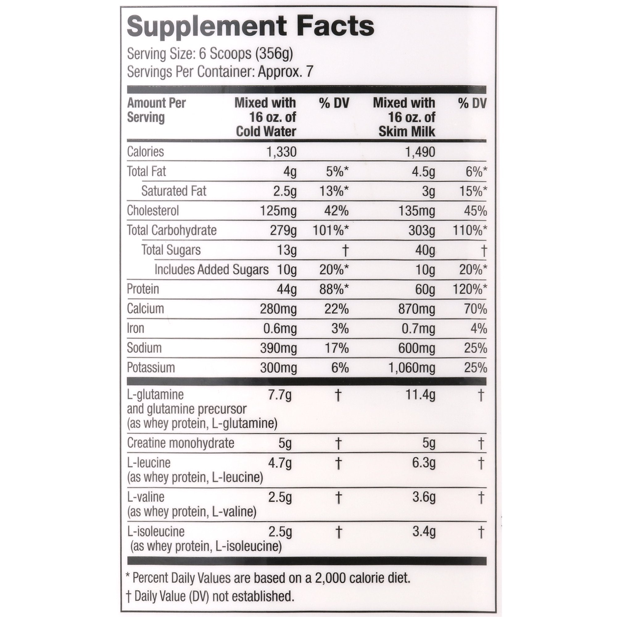 Proteína en polvo Muscletech Pro Series Mass Gainer , 60 g de proteína, Vainilla y Chocolate, 5 lb, 80 oz.