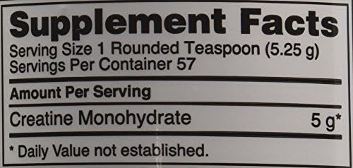 Creatina micronizada, Optimun Nutrition, 300 gramos, 60 servicios