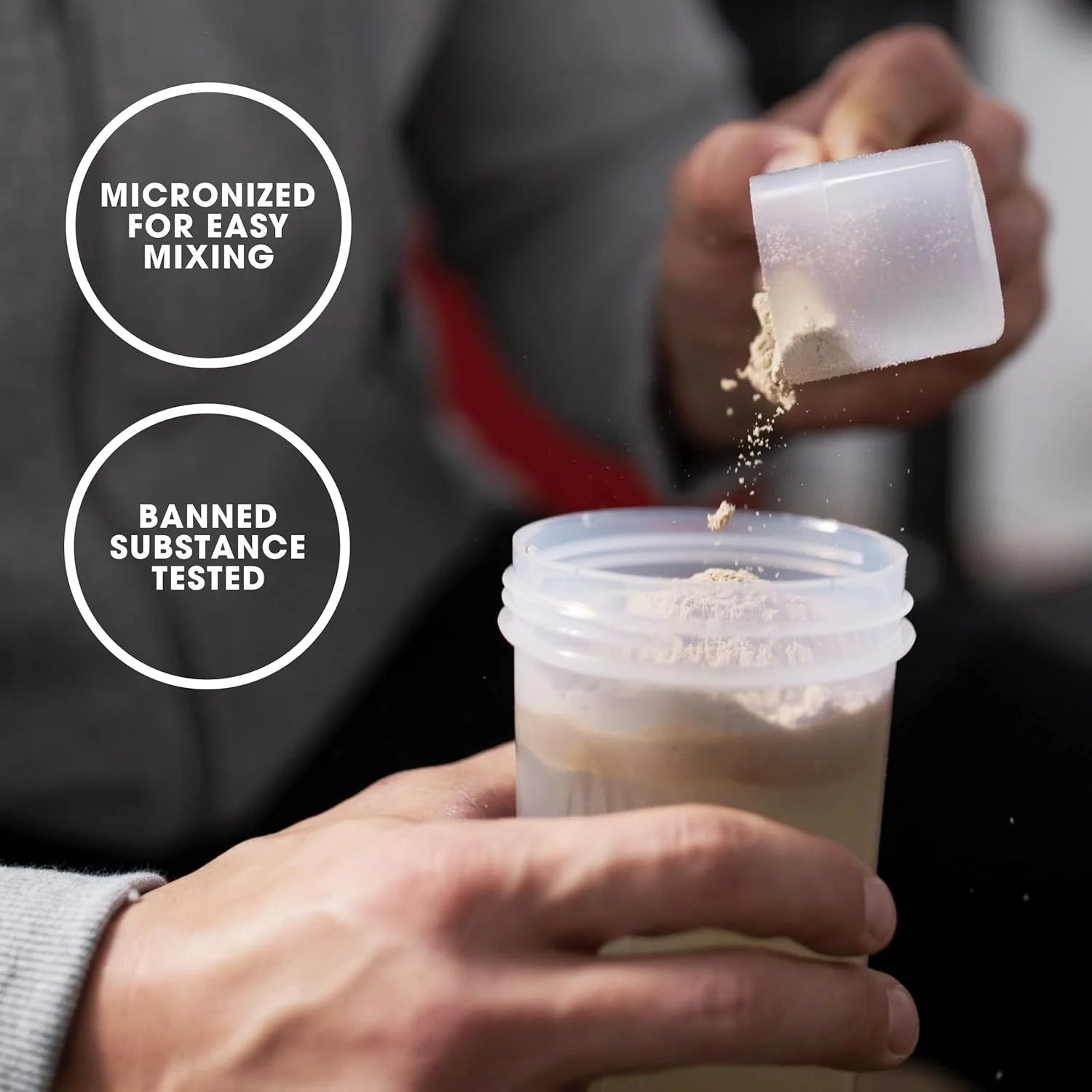 Creatina micronizada, Optimun Nutrition, 300 gramos, 60 servicios