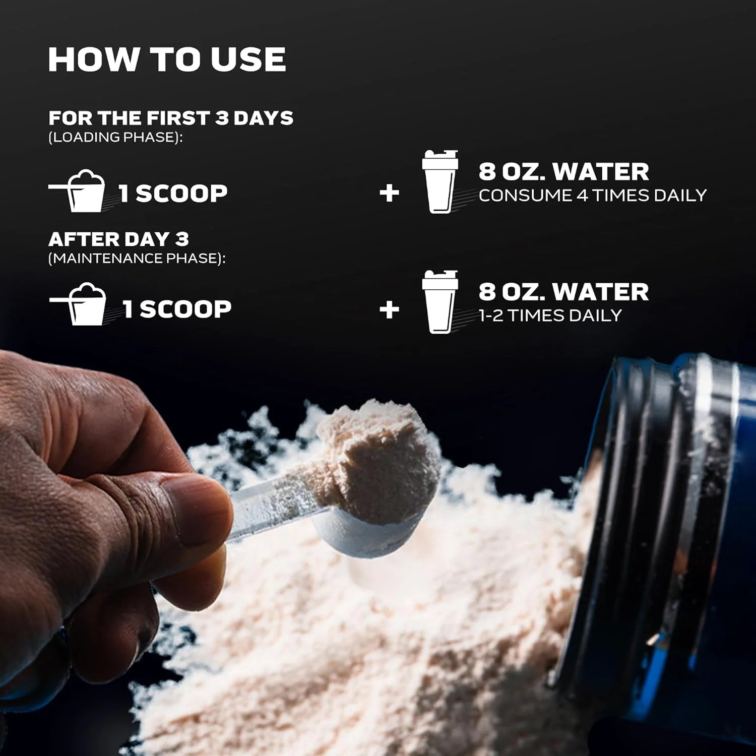 Creatina MuscleTech, aumenta músculos y fuerza, 14.11 oz, 80 servicios