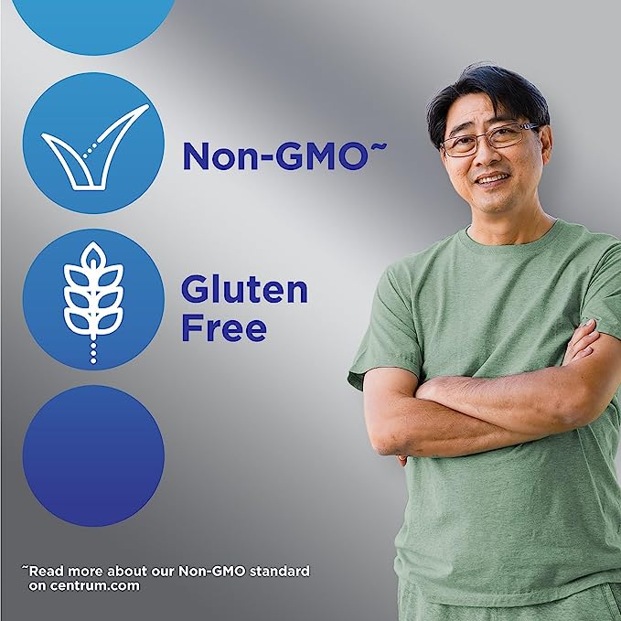 Centrum silver para hombres mayores de 50 años, 275 tabletas Multivitaminico