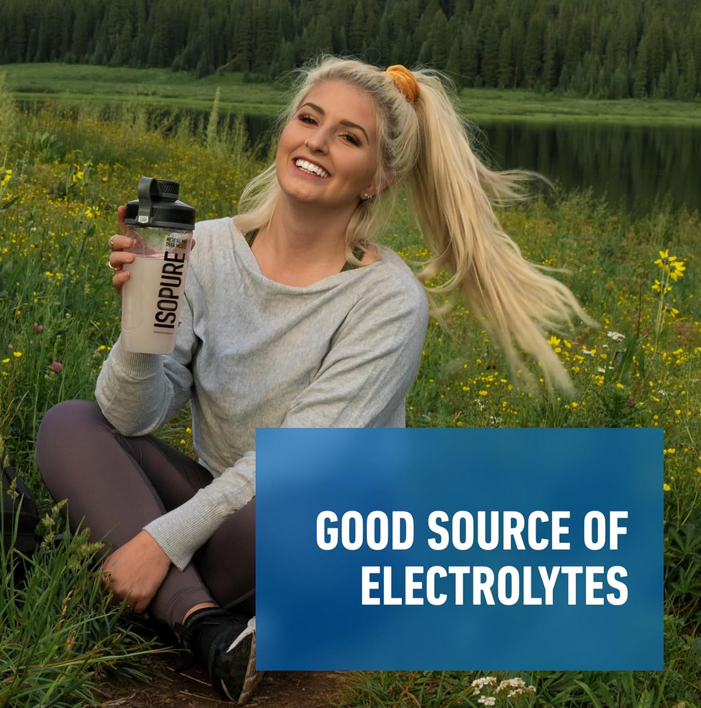 Isopure Proteína en polvo con cero carbohidratos, 100% aislado de proteína de suero, Keto Friendly, Vainilla. 4.5 Libras.