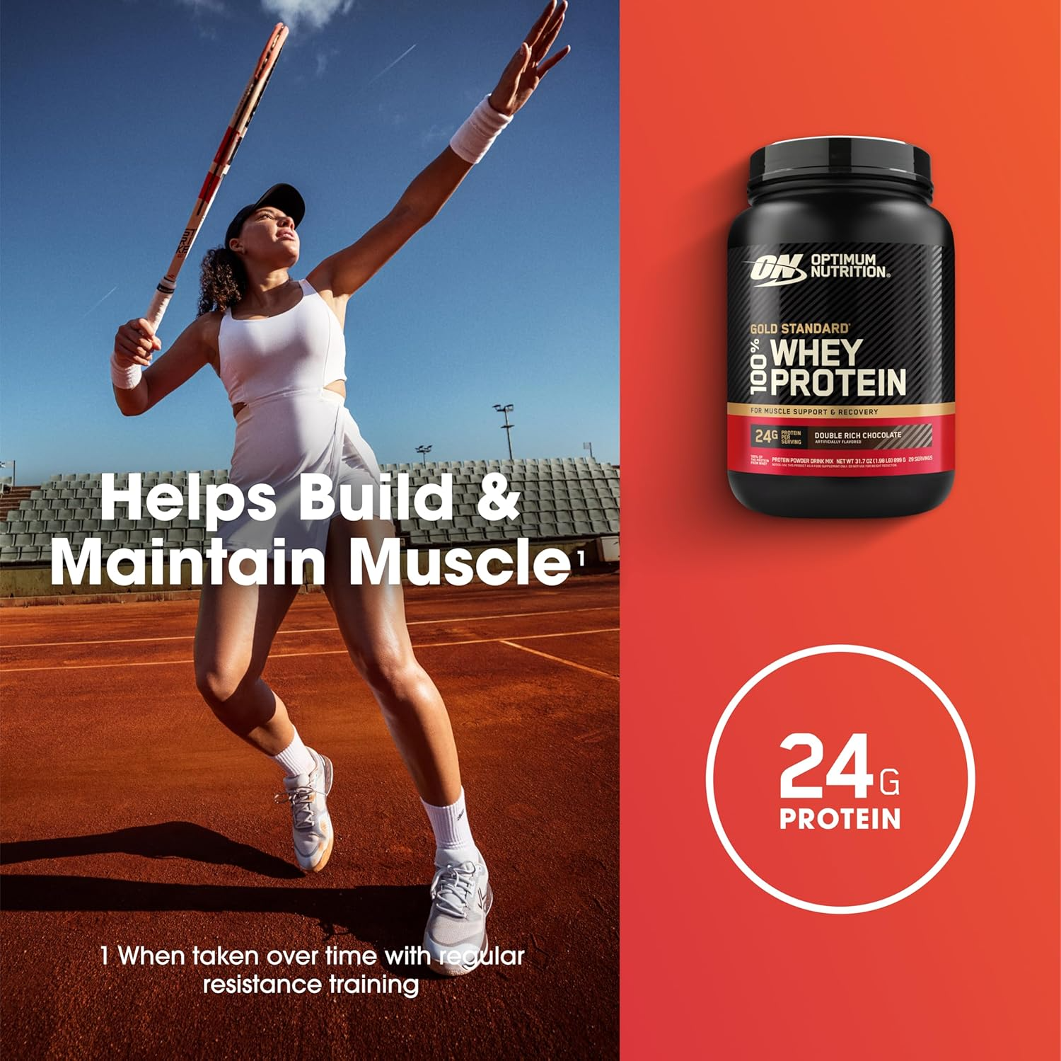 Proteína 100% WHEY, Gold Standard, chocolate, 5 libras