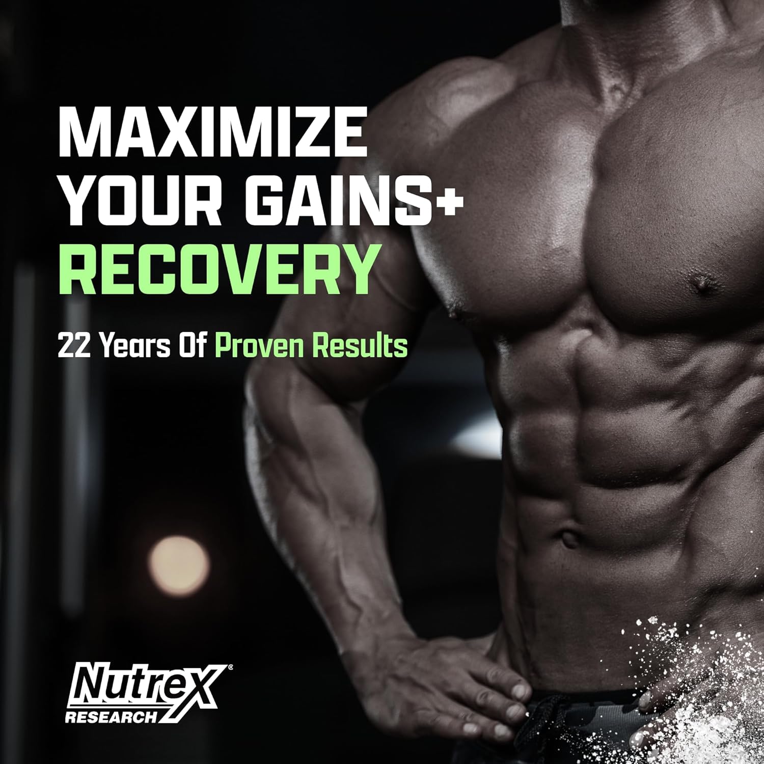 Anabol PM Nighttime, para el desarrollo muscular nocturno y ayuda para dormir | Suplemento anabólico para el desarrollo muscular, ingredient clínicamente investigados, Recuperación y fortalecimiento muscular post-entrenamiento, 60 cápsulas