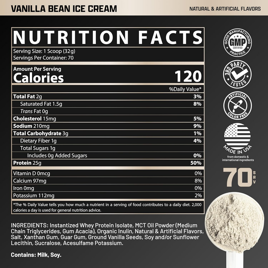 Proteína en polvo ISOFIT, con EAA y BCAA, 5 libras, 70 servicios, varios sabores disponibles