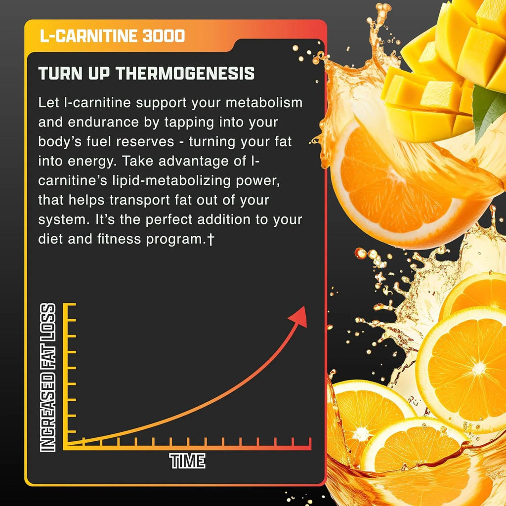L-CARNITINA 3000, líquida, Nutrex, 31 servicios