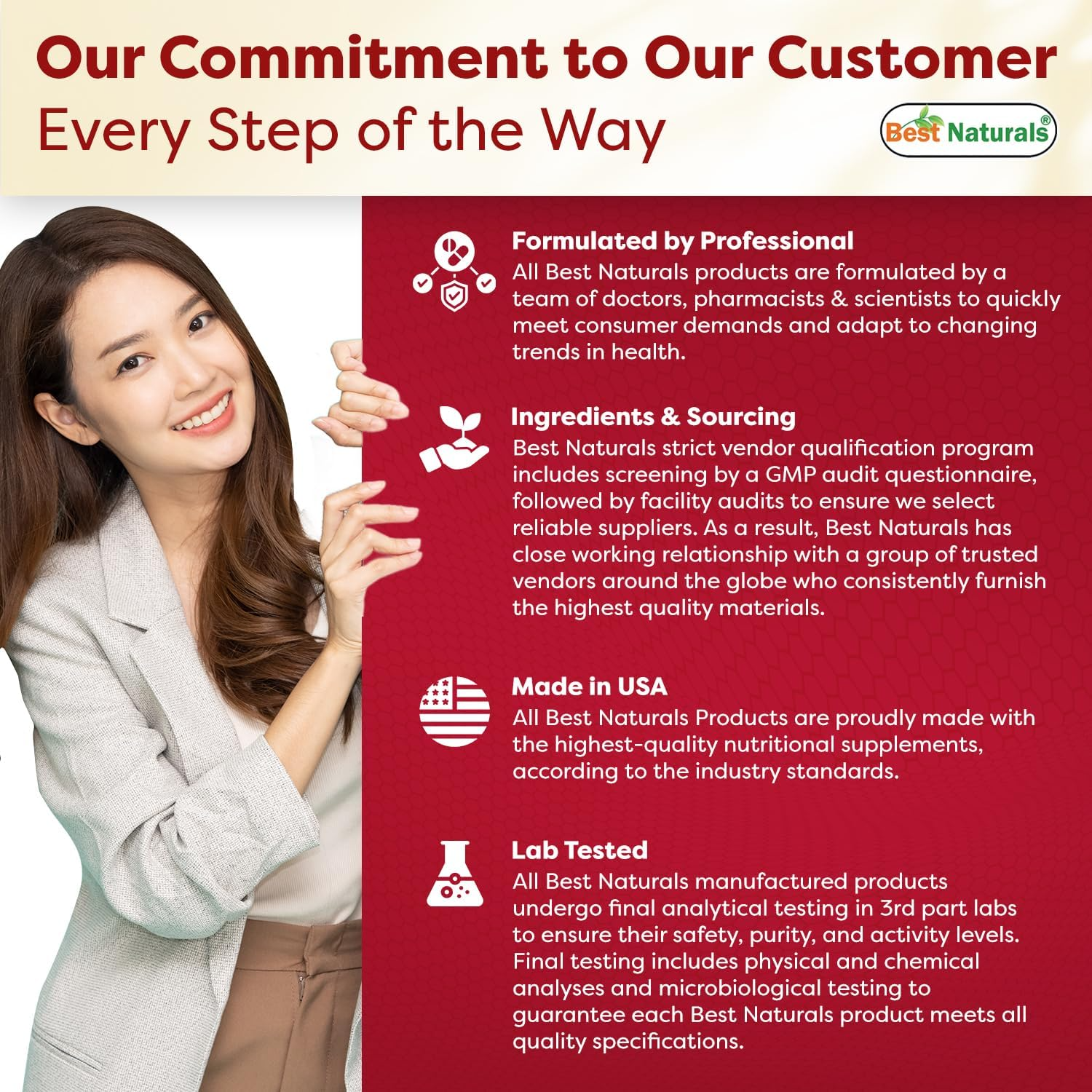 L-Arginina y L-Citrulina, Best Naturals, 1000 mg, 250 tabletas