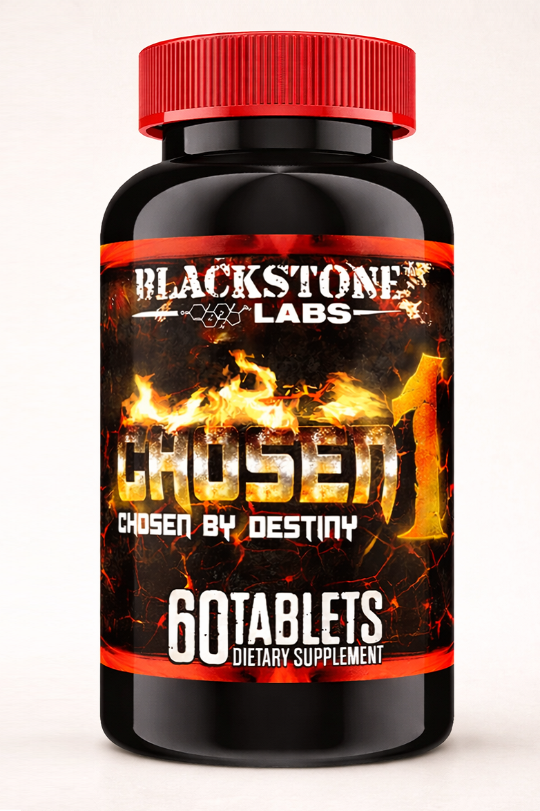 Blackstone Labs Chosen 1, 60 tabletas, potente precursor de testosterona,  duración 4 semanas