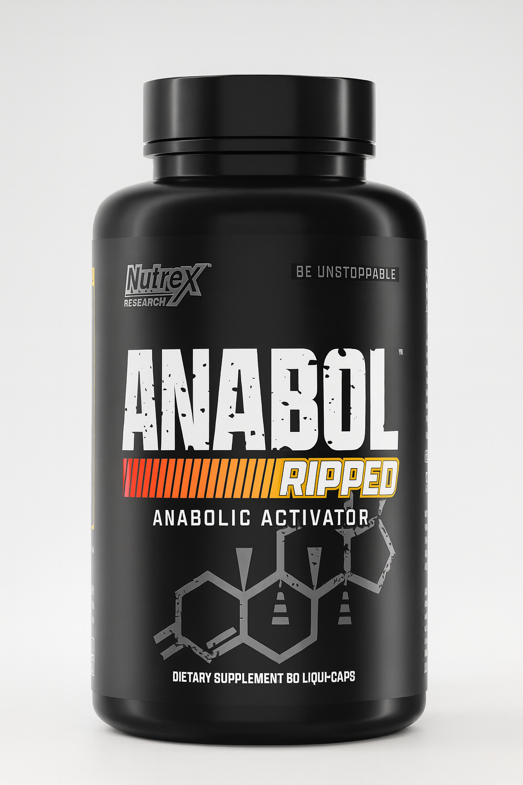 Anabol Ripped Anabolic, Nutrex, suplemento 2 en 1 para desarrollar y definir músculos, 60 cápsulas.