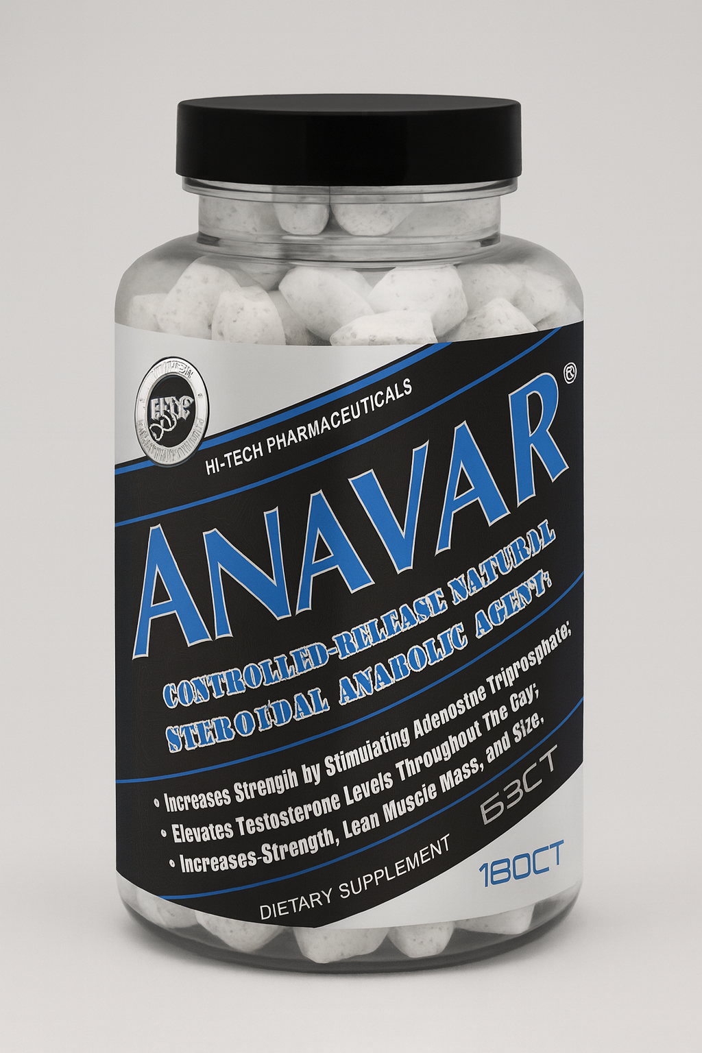 Anavar 180 Tabletas,  duración 4 semanas