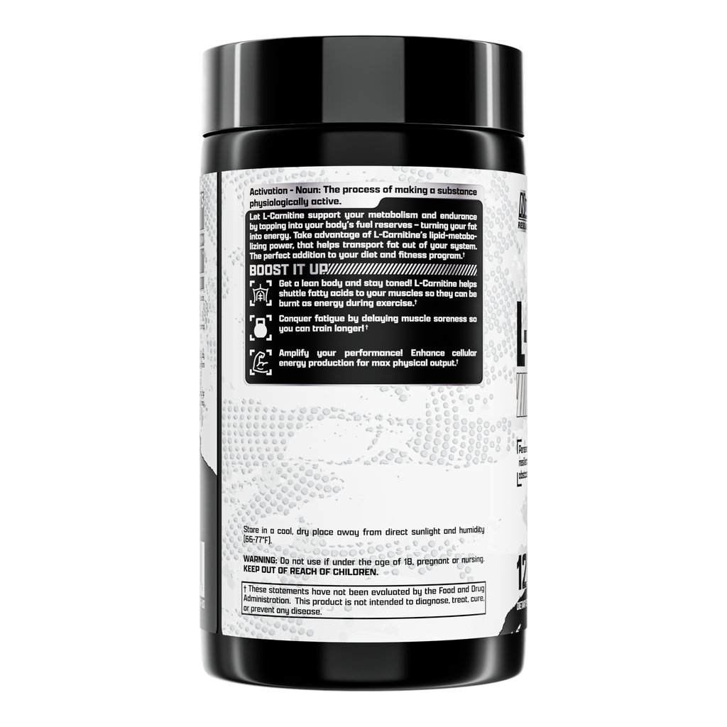 L-Carnitina, 1000 mg, Nutrex, de alta pureza, Varios tamaños disponibles