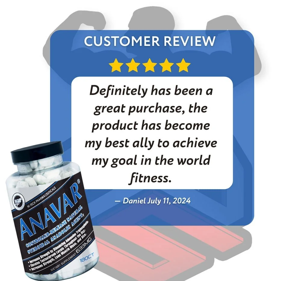 Anavar 180 Tabletas,  duración 4 semanas