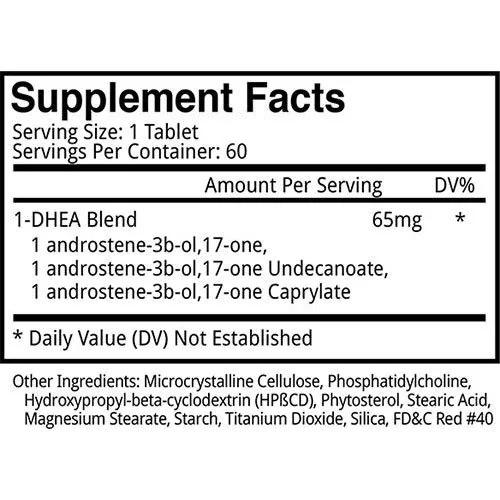 Blackstone Labs Chosen 1, 60 tabletas, potente precursor de testosterona,  duración 4 semanas