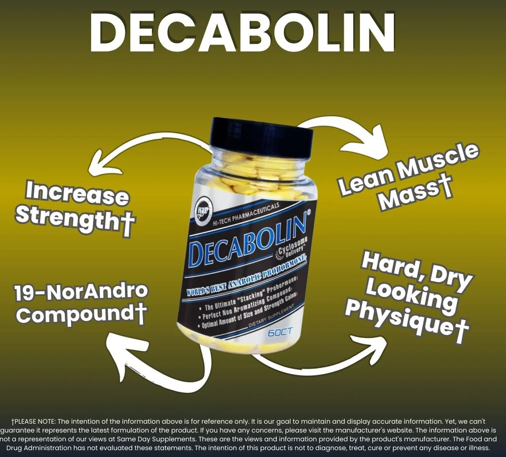 Decabolin, 60 Tabletas, duración 4 semanas