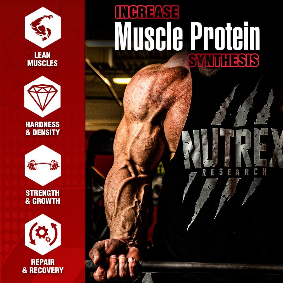 ANABOL HARDCORE: Activador anabólico para ganar músculos, fuerza, y recuperación rápida. Nutrex. 60 cápsulas.