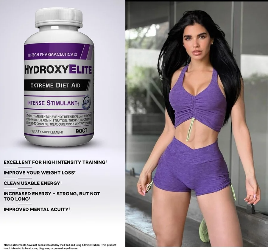 HydroxyElite quemador de grasa ultra potente, 90 cápsulas