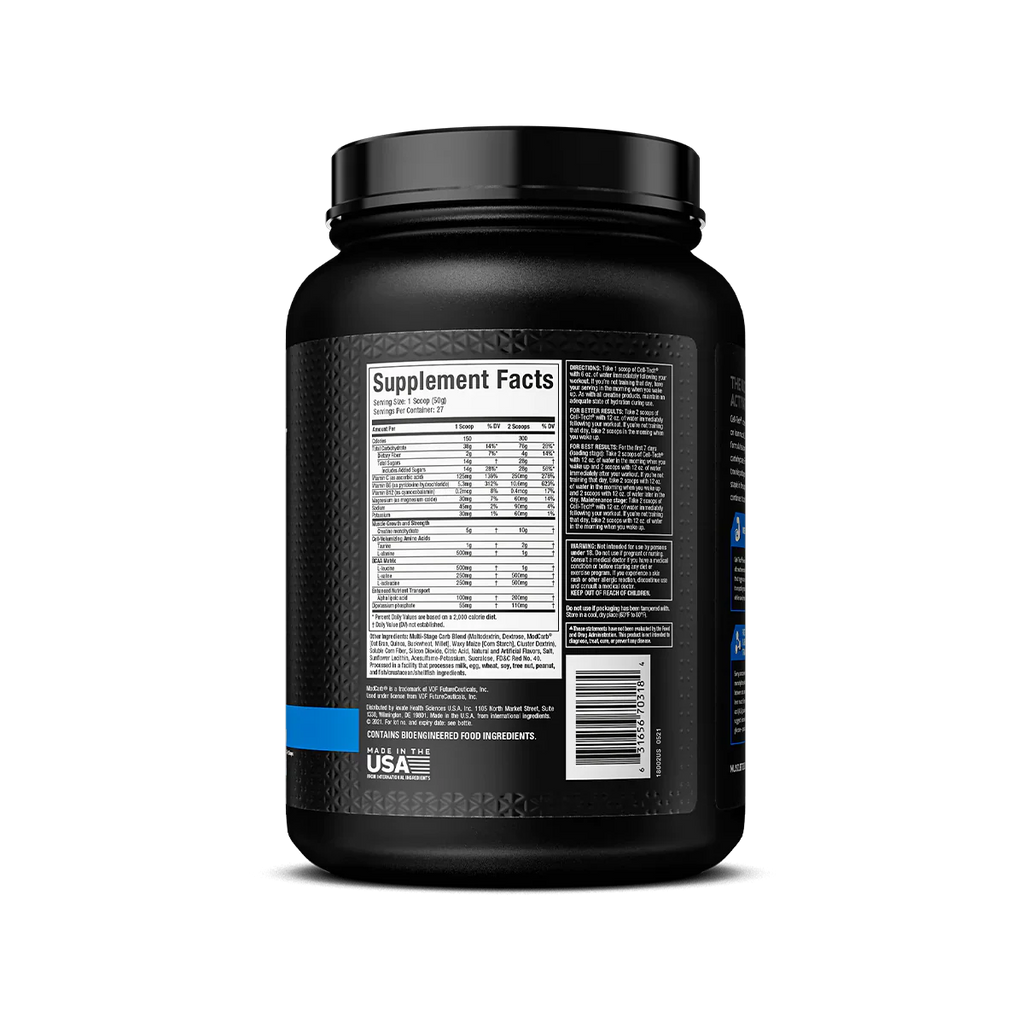 Creatina Muscletech, con BCAA, Vitaminas C, B6, B12, Calcio, Magnesio, Potasio. Varios tamaños disponibles CELL TECH